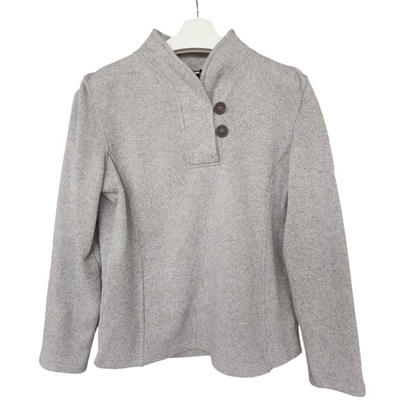 MCKINLEY women's Shawl collar Pullover Sweater Size XL Gray - Picture 1 of 12